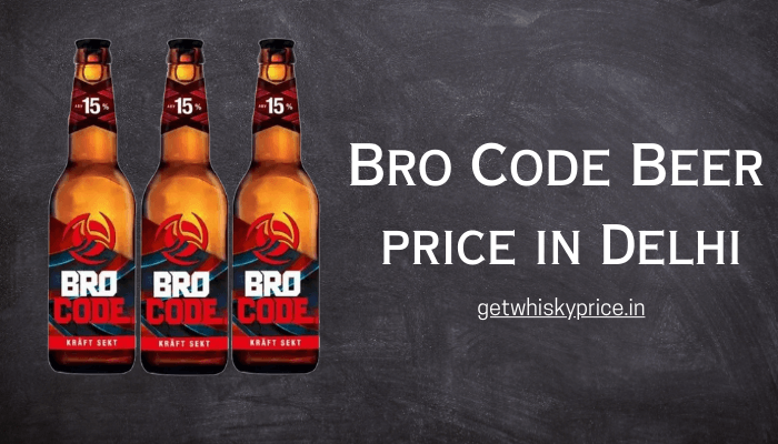 Bro code beer price in Delhi