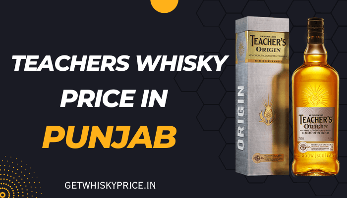 Teachers Whisky price in Punjab
