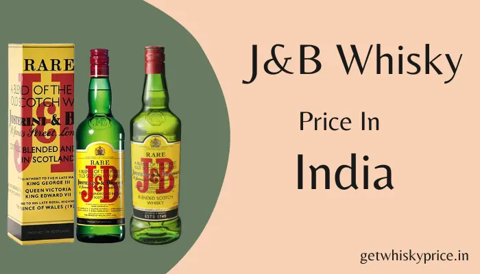 J&B Whisky price India